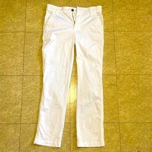 Tommy Hilfiger Boys White Pant Size14